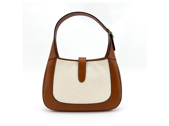 Gucci Jackie 1961 Hobo Leather Mini Marron - vue 2