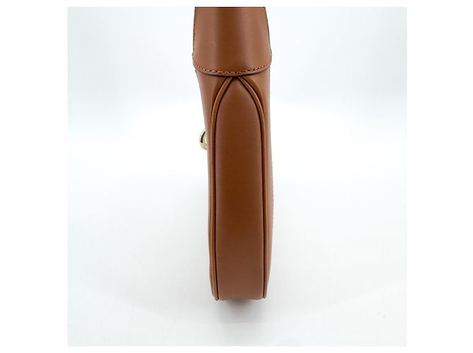 Gucci Jackie 1961 Hobo Leather Mini Marron - vue 3