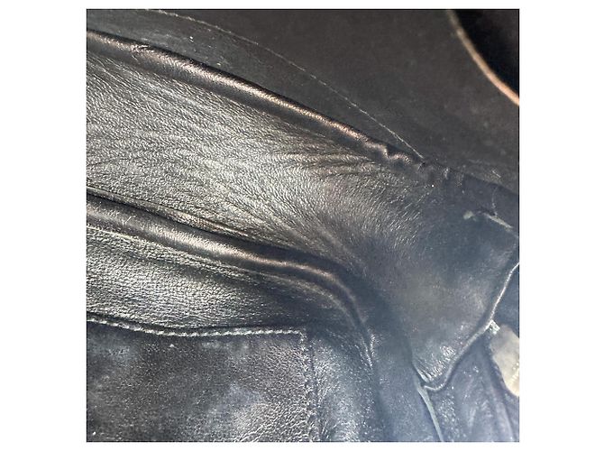 Autre Marque Saint Laurent Classic Monogram Blogger Leather Small Negro - vista 6