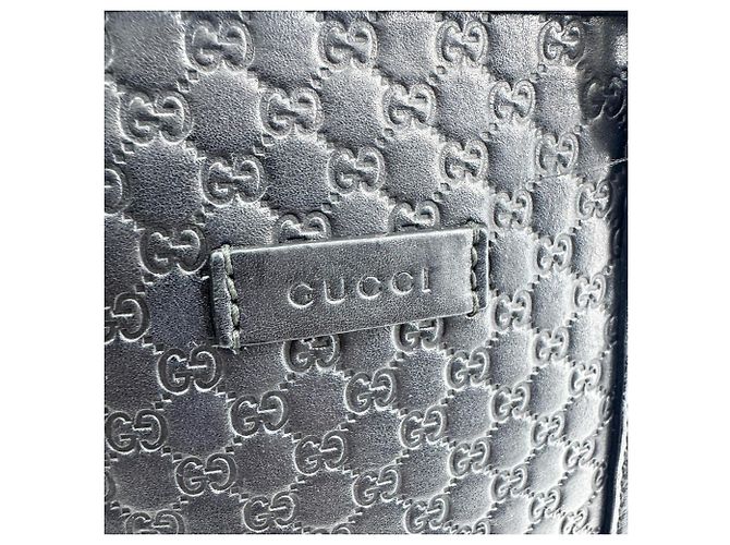 Borsa Convertible Dome Satchel Microguccissima Leather Mini Gucci Nero - vista 6