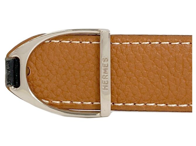 Hermès Hermes Cavalier Gürtel für Herren Braun - Ansicht 4