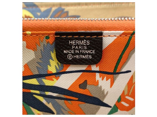 Hermès Hermes Azap Silk Long Wallet Black - view 6