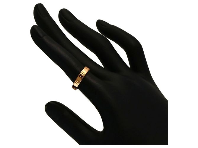 Anello Mini Love Cartier in oro rosa 18K - vista 5