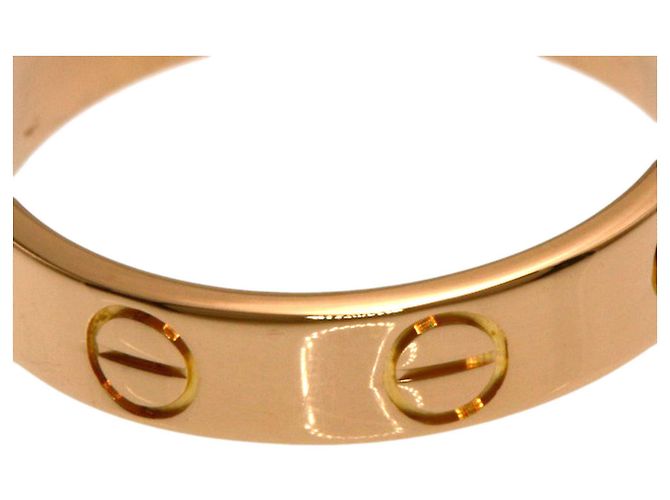 Anello Mini Love Cartier in oro rosa 18K - vista 6