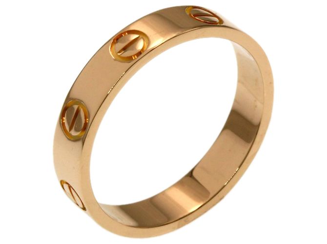 Anello Cartier Mini Love in oro rosa 18K - vista 2