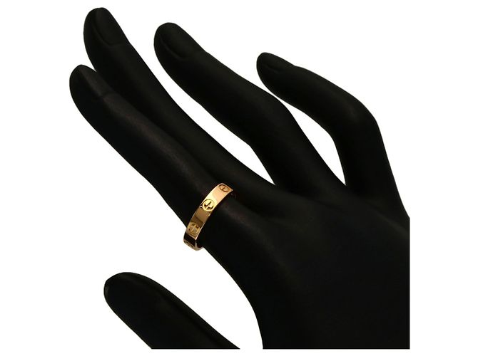 Anello Cartier Mini Love in oro rosa 18K - vista 5