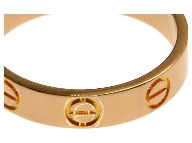 Anello Cartier Mini Love in oro rosa 18K - vista 7