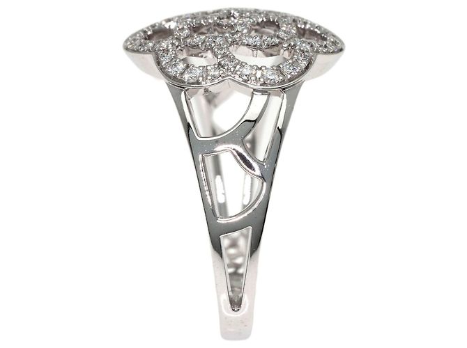 Chanel Camélia Diamantring aus 18K Weißgold - Ansicht 3