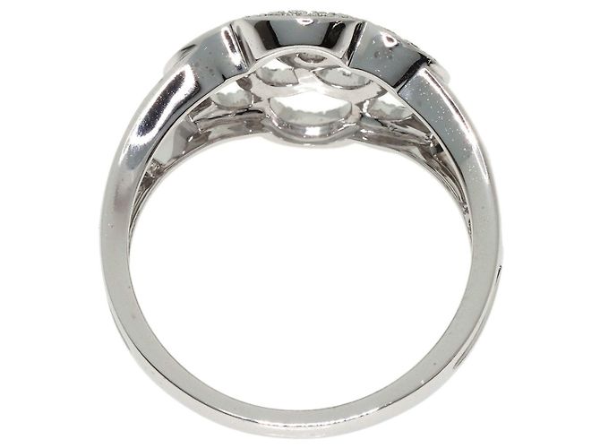 Chanel Camélia Diamantring aus 18K Weißgold - Ansicht 4