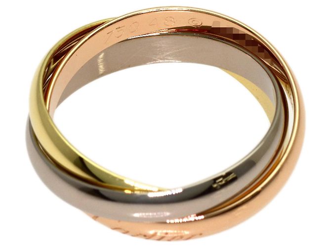 Anello Cartier Trinity SM #48 - vista 3