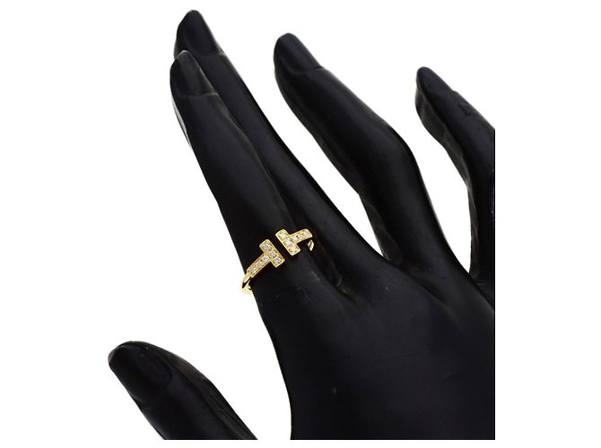 Autre Marque Tiffany & Co. T Wire Diamantring - Ansicht 7