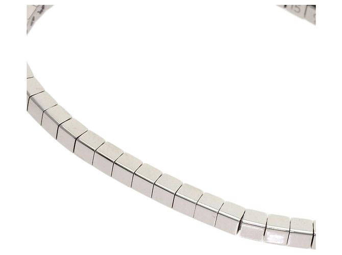 Bracciale Cartier Lanieres #15 in oro bianco 18K - vista 2