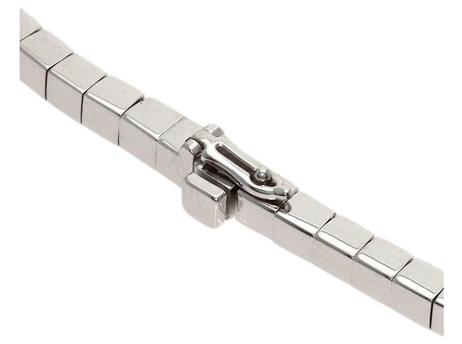 Bracciale Cartier Lanieres #15 in oro bianco 18K - vista 3
