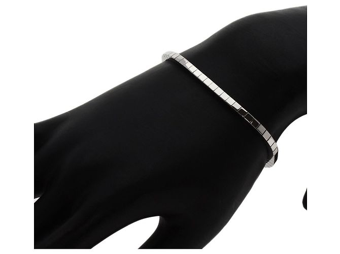Bracciale Cartier Lanieres #15 in oro bianco 18K - vista 6