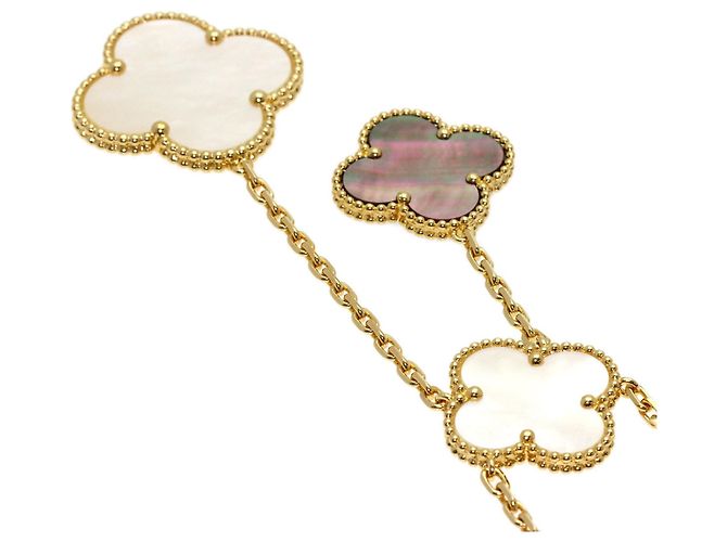 Van Cleef & Arpels Magic Alhambra Halskette mit 6 Motiven - Ansicht 2