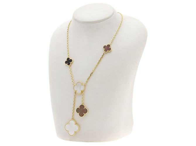 Van Cleef & Arpels Magic Alhambra Halskette mit 6 Motiven - Ansicht 6