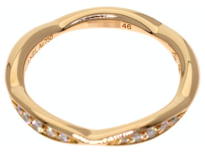 Anello Chanel Camélia Half Diamond - vista 4