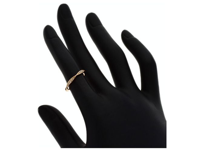 Anello Chanel Camélia Half Diamond - vista 7