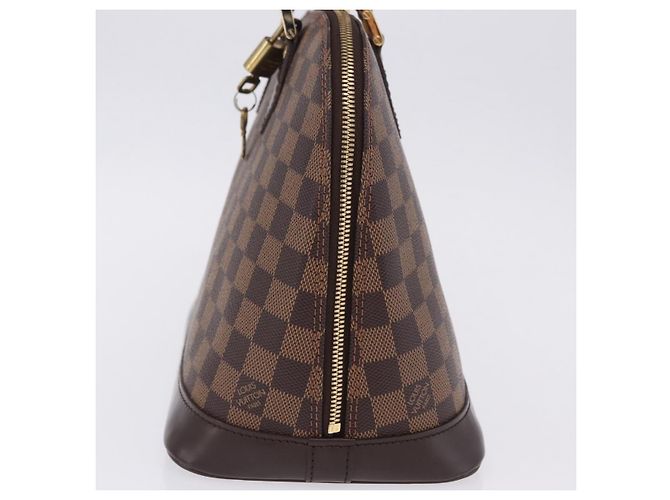 Louis Vuitton Alma Damier PM Marrone - vista 5