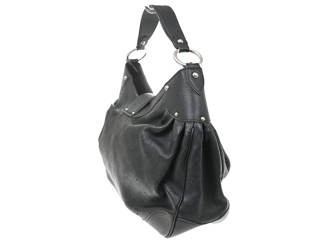 Louis Vuitton Solar Mahina Leather GM Nero - vista 4