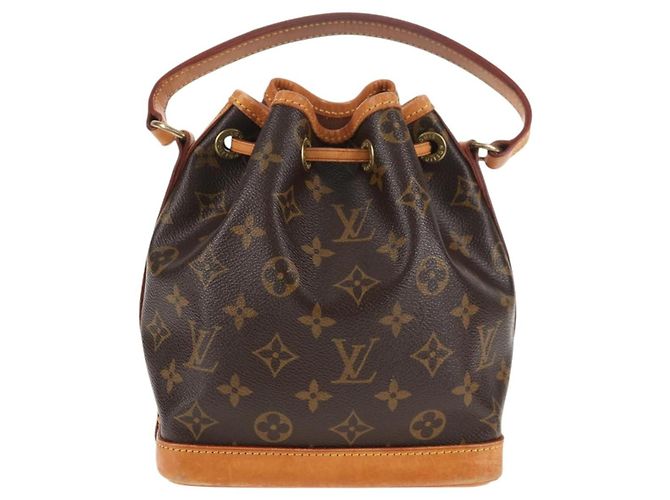 Louis Vuitton Petit Noe NM Monogram Canvas Brown - view 2