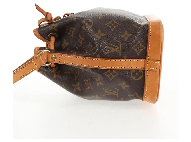 Louis Vuitton Petit Noe NM Monogram Canvas Brown - view 3