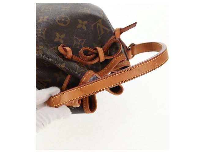 Louis Vuitton Petit Noe NM Monogram Canvas Brown - view 7