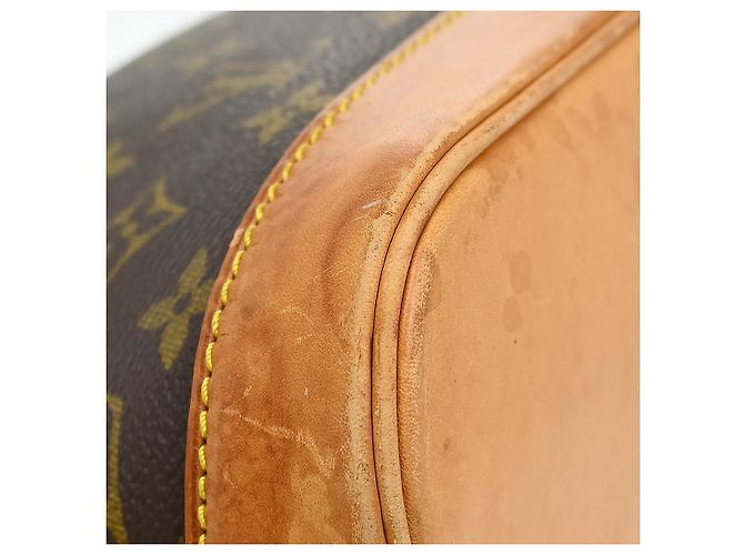 Louis Vuitton Alma Monogram Canvas PM Castaño - vista 4