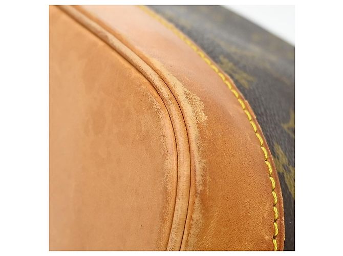 Louis Vuitton Alma Monogram Canvas PM Castaño - vista 5