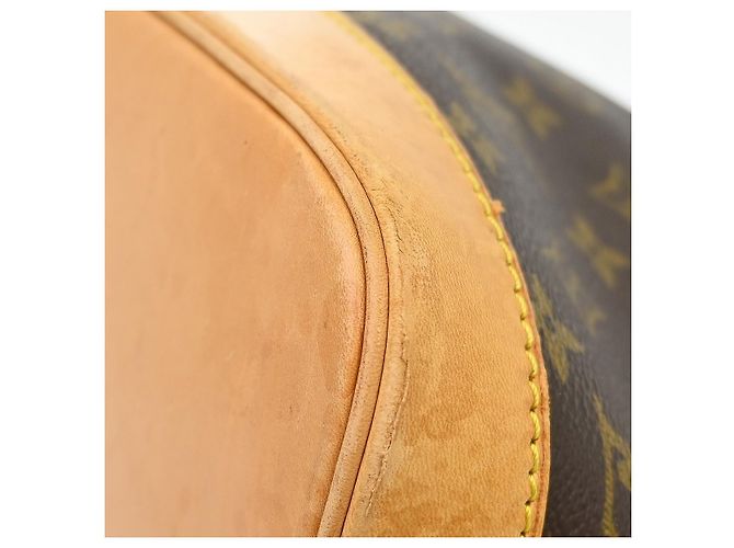 Louis Vuitton Alma Monogram Canvas PM Castaño - vista 7