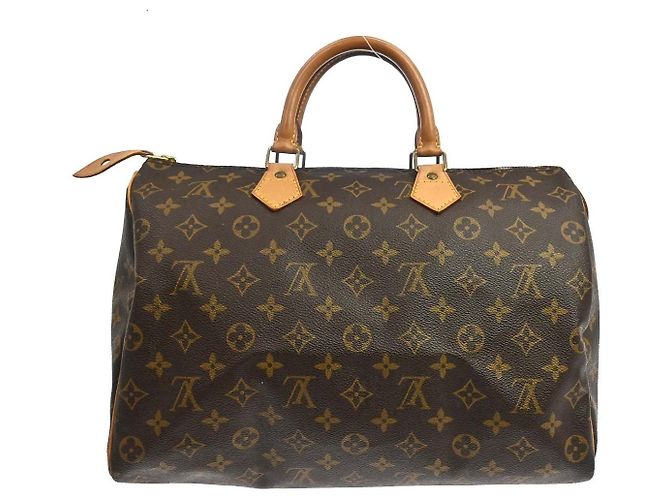 Louis Vuitton Speedy Monogram Canvas 35 Marrone - vista 2