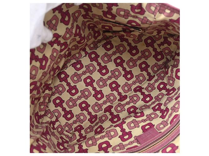 Tote Gucci in tela GG e pelle Beige - vista 6
