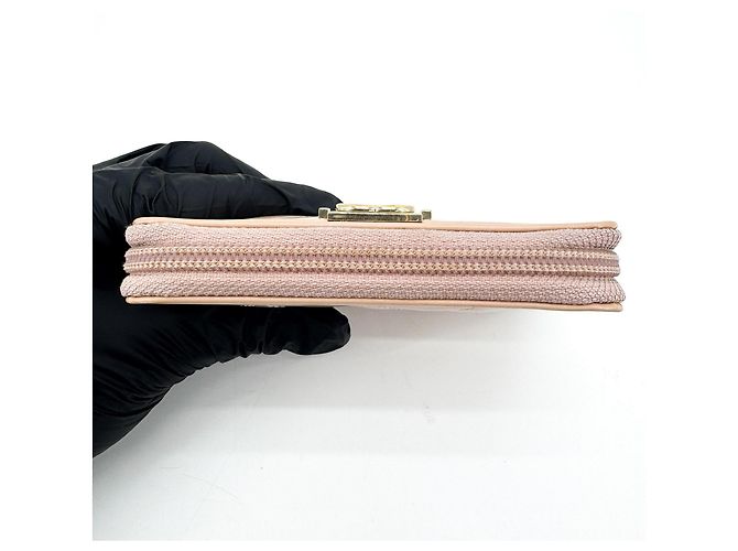 Chanel Boy Zip Around Quilted Patent Small Pink - Ansicht 7