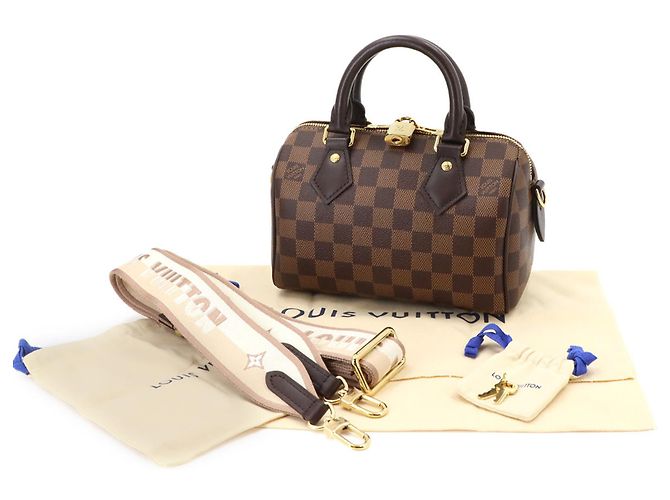 Borsa Louis Vuitton Speedy Bandouliere 20 Damier Damier ebene - vista 2