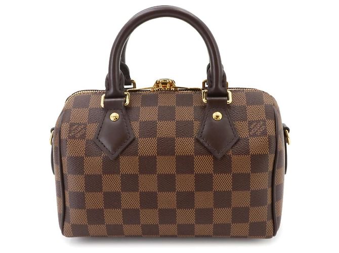 Borsa Louis Vuitton Speedy Bandouliere 20 Damier Damier ebene - vista 3