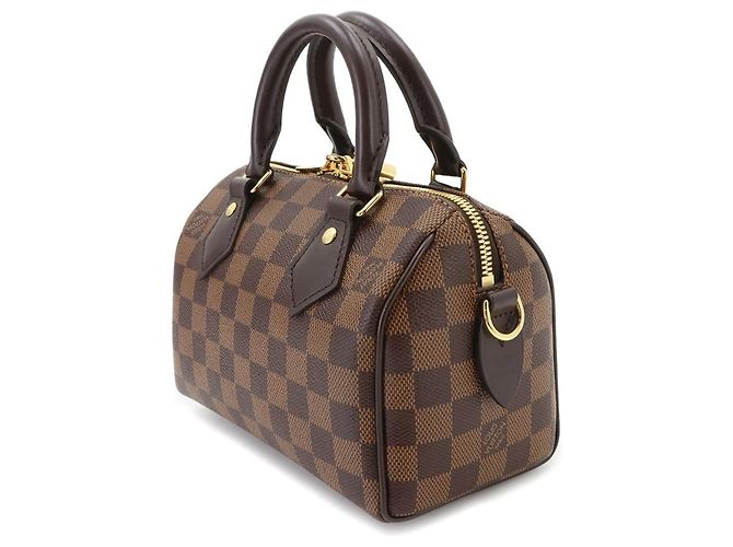 Borsa Louis Vuitton Speedy Bandouliere 20 Damier Damier ebene - vista 4