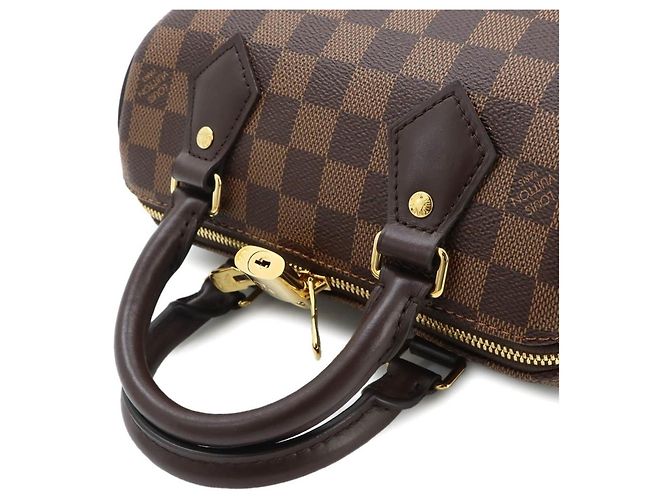 Borsa Louis Vuitton Speedy Bandouliere 20 Damier Damier ebene - vista 6