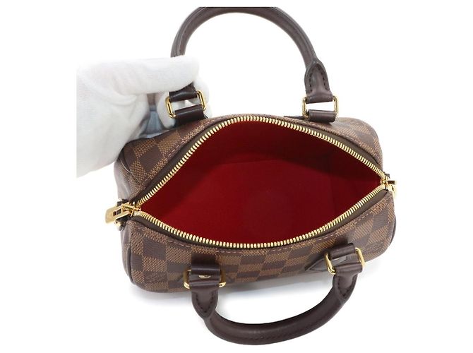 Borsa Louis Vuitton Speedy Bandouliere 20 Damier Damier ebene - vista 7