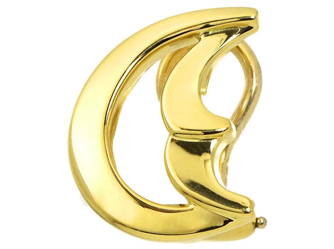 Autre Marque Orecchino a clip Crescent Moon di Tiffany & Co. in oro giallo 18K - vista 2