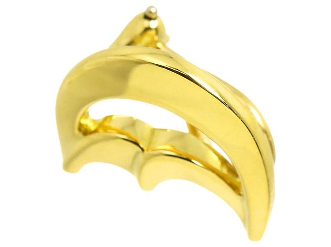 Autre Marque Orecchino a clip Crescent Moon di Tiffany & Co. in oro giallo 18K - vista 3