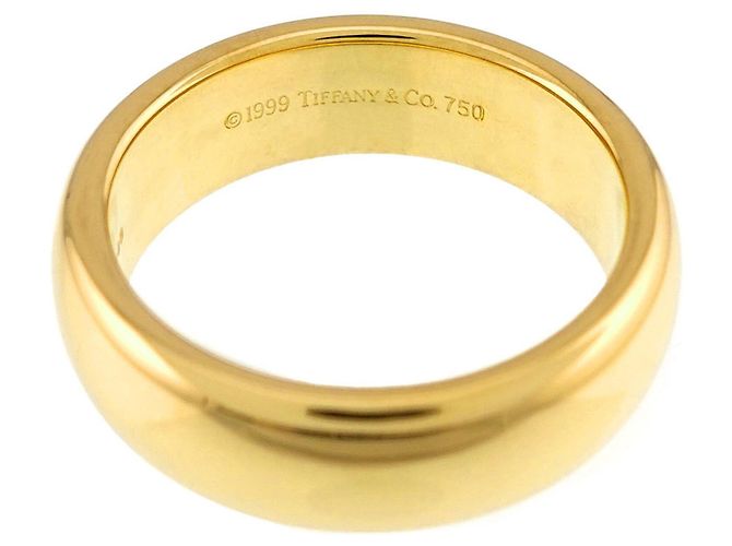Autre Marque Tiffany & Co. Ring Band aus 18K Gelbgold - Ansicht 3