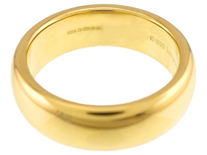 Autre Marque Tiffany & Co. Ring Band aus 18K Gelbgold - Ansicht 4
