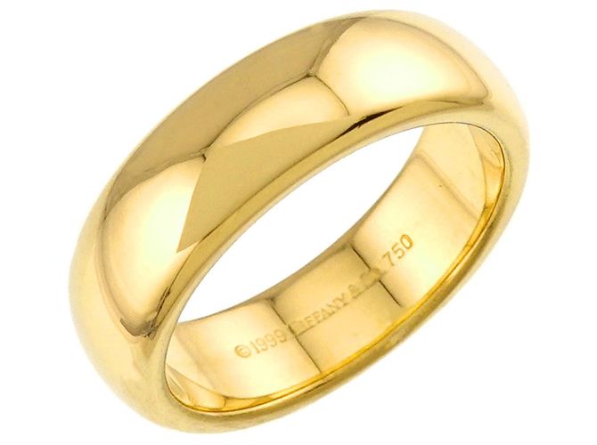 Autre Marque Tiffany & Co. Ring Band aus 18K Gelbgold - Ansicht 5