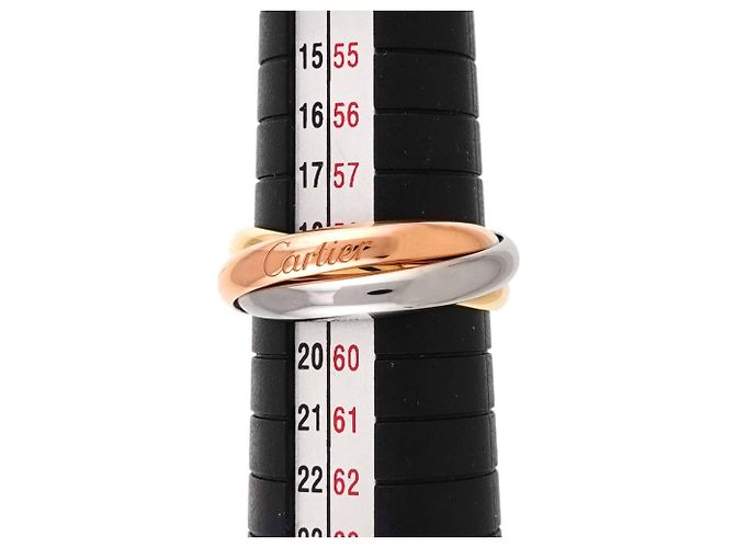 Cartier Trinity Ring Pink Weiß Gelb - Ansicht 5