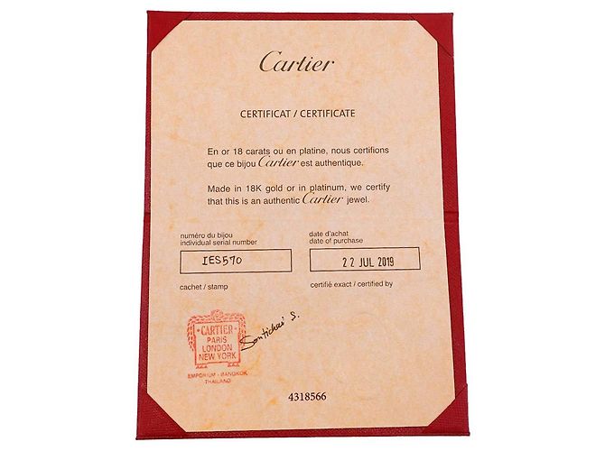 Cartier Trinity Ring Pink Weiß Gelb - Ansicht 7