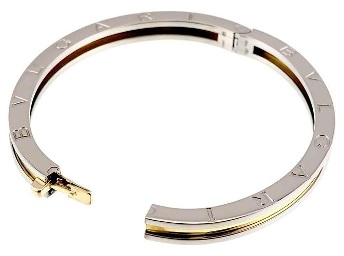 Bulgari Bvlgari B-Zero1 Bracciale Rigido in Oro Giallo - vista 5