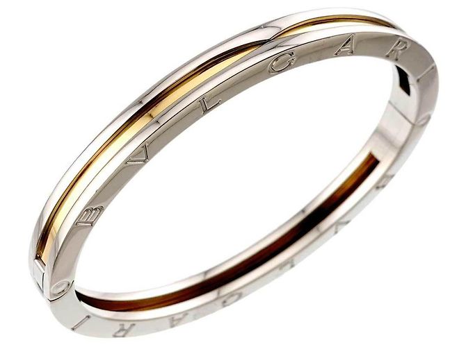 Bulgari Bvlgari B-Zero1 Bracciale Rigido in Oro Giallo - vista 6