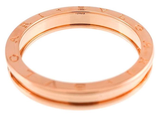 Bulgari Bvlgari B.zero1 Ring mit 1 Band aus 18K Roségold Pink - Ansicht 4