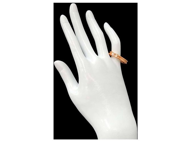 Bulgari Bvlgari B.zero1 Ring mit 1 Band aus 18K Roségold Pink - Ansicht 7