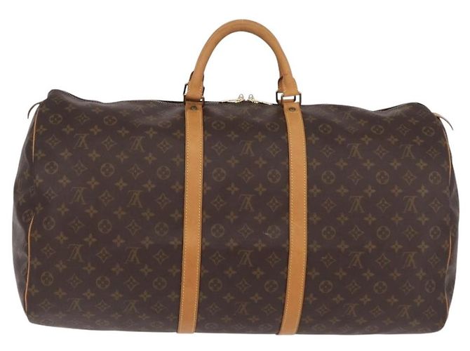 Louis Vuitton Keepall Monogram Canvas 60 Marron - vue 2